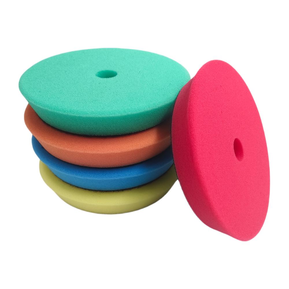 5/6 Inch Bevel Flat Sponge Polishing Pad for DA Machine - Car Beauty Polishing Wheel