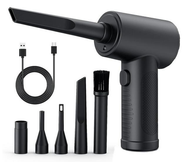 2026 Portable Wireless Dust Blower for Keyboards and Computers - Compact Nozzle Household Fan 170 x 105 x 69 mm