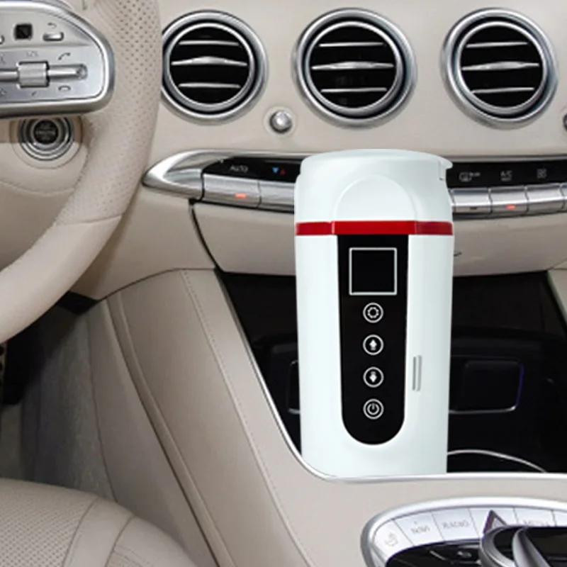 Universal Car Kettle Electric Kettle 24V 12V Vehicle Heating Cup Car Truck Water Heater Auto Car-Mounted Heating Water Cup
