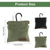 2Pcs Dog Treat Pouch, Dog Treat Pouches for Pet Training, Portable Auto Closing Dog Walking Bag with Carabiner for Puppy Travel or Outdoor Use Black