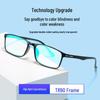 Unisex Farbsehschwäche-Korrekturbrille für Rot-Grün-Schwäche mit Vollranddesign für verbesserte Farberkennung und Bildlesen