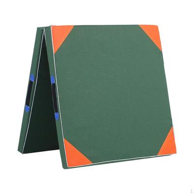 Faltbare Gymnastikmatte 120cmx60cm Zweck Tragbare Gymnastik Zweifach faltbar für Yoga Tanz Übung Sit