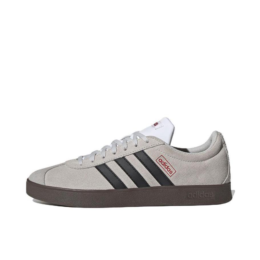 Adidas Vl Court Classic Cherry Blossom Ballet Abrasion Resistant Low top German Army Trainers Women's Pink Blue JS3003(team1074-)