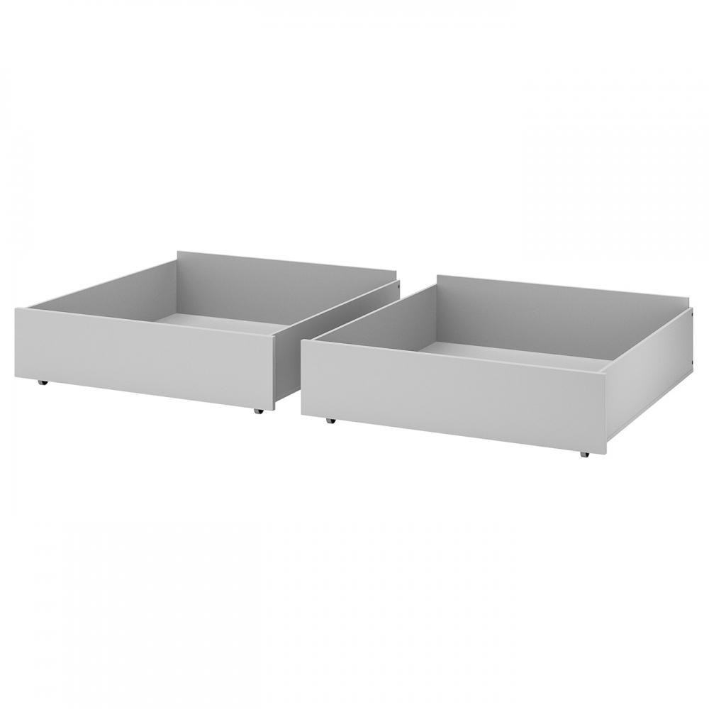 

IKEA SMYGA SMYGA Ящик для хранения кровати светло-серый 99x91x29 см