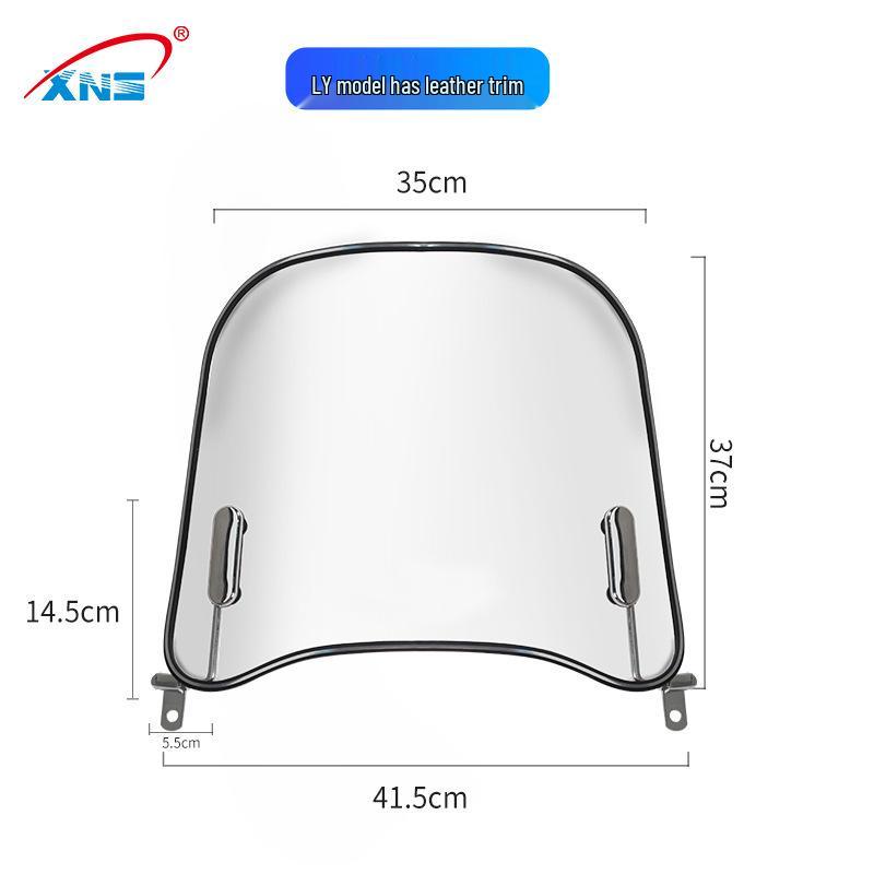 Electric Vehicle & Scooter Universal HD Transparent Windshield