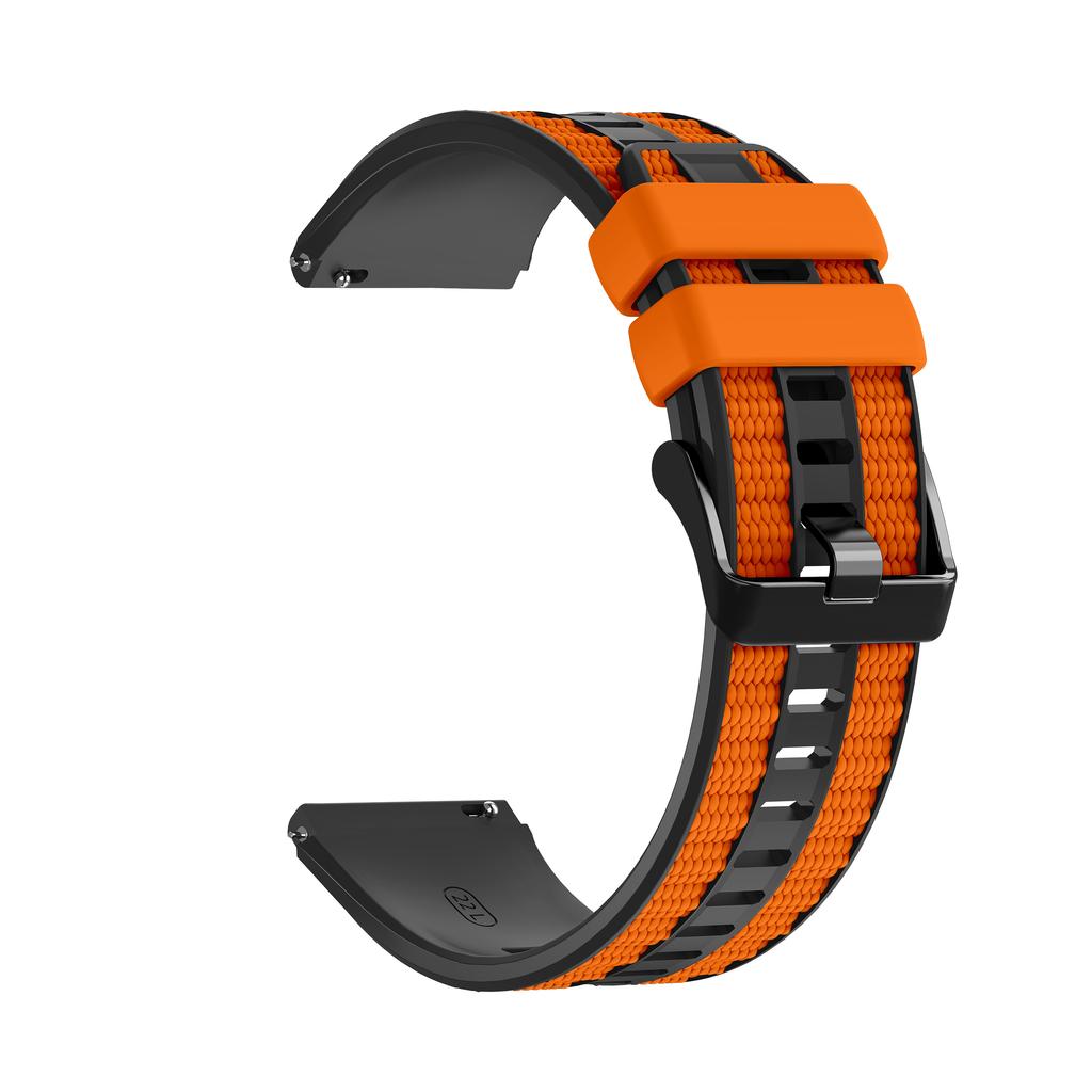 22mm Silicone Watchband For Amazfit Balance 2 / Bip 6 5 / Cheetah Pro Strap Wristband For Amazfit GTR 4 3 Replacement Band