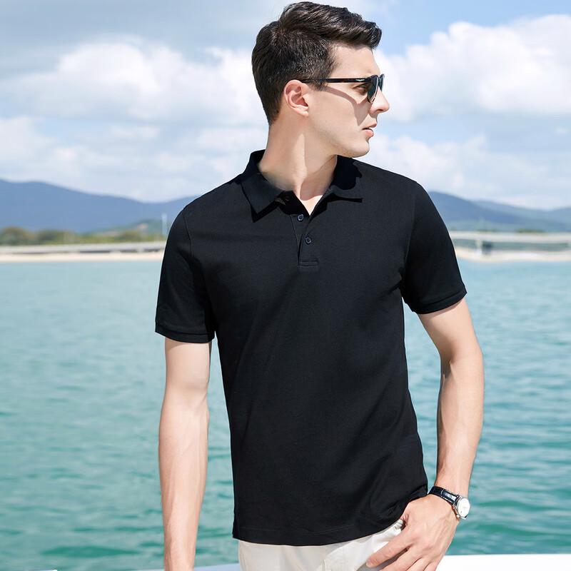 Antonio Men's Double Mercerized Cotton Short Sleeve Polo