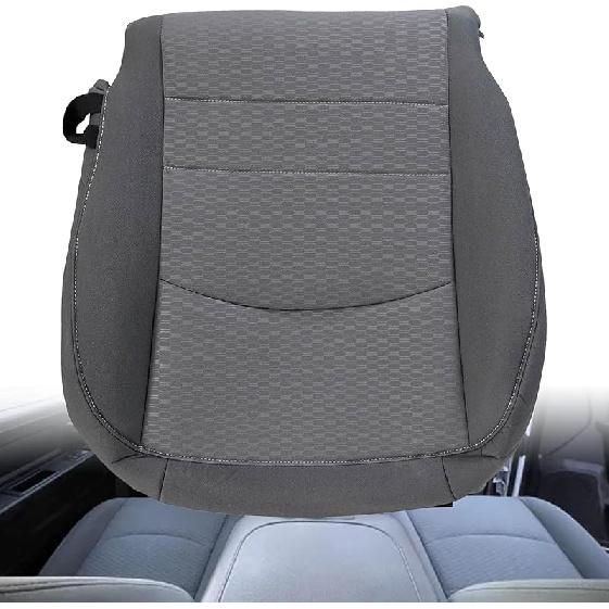GXARTS Driver Side Bottom Replacement Cloth Seat Cover Gray #X8 Compatible with Dodge Ram 1500 2500 3500 4500 5500 SLT 2013 2014 2015 2016 2017 2018