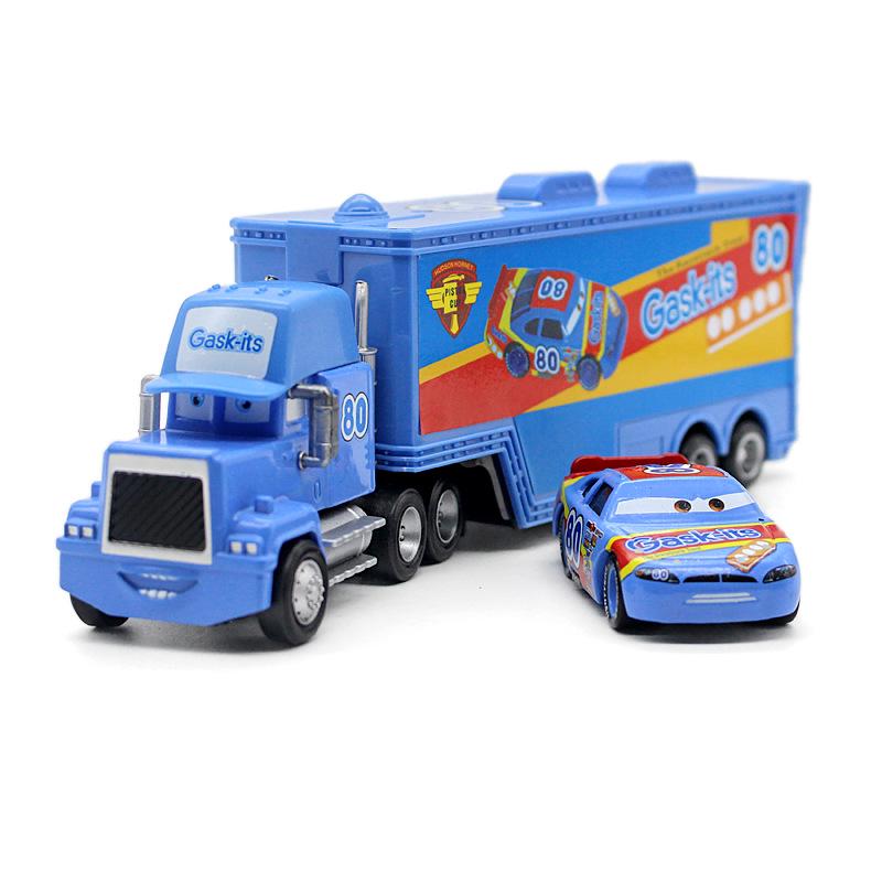 Mack Truck & Race Car Alloy Toy Set for Kids