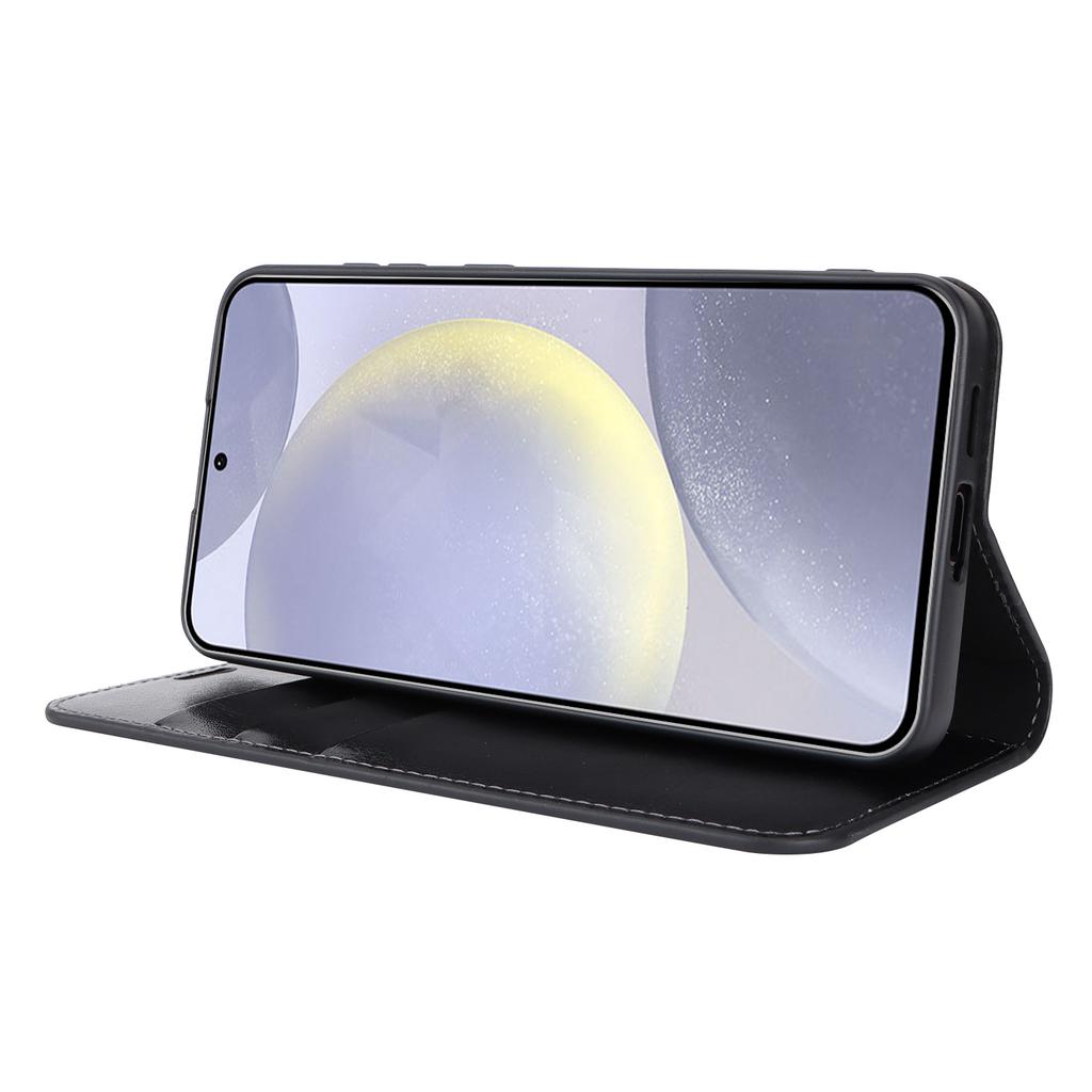 For Samsung Galaxy S24 Split Leather Case Crazy Horse Texture Wallet Flip Cover