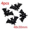 New Fashion Black Plated Charms Spider Star Wings Butterfly Horse Metal Alloy Pendant DIY Charms for Jewelry Making Findings
