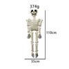 Halloween Skeleton Plush Toy Doll - White Bones Theme