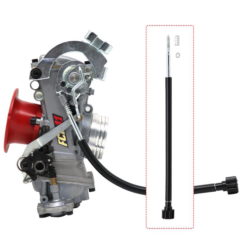 ZSDTRP 9.5"/13.25″/18.90" Idle Speed Screw for Keihin FCR Carburetor Tickover Screw