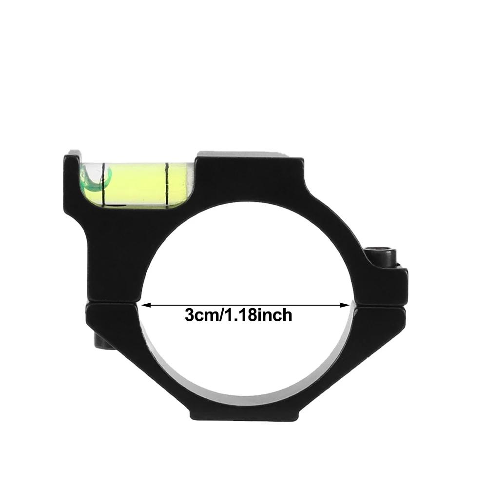 Tactical Riflescope Universal Spirit Level Balance for 25.4/30/35mm Ring 11/20mm Picatinny Rail Hunting Rifle Scope Adapter