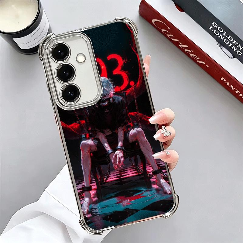 

G-Ghouls Канеки Кен Мягкий чехол для телефона для Samsung A17 A27 A07 A37 A57 A16 A56 A15 A55 A14 A54 A13 A53 A26 A36 A25 A35 A24 A34 A23 Samsung A27