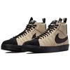Nike Blazer Mid Premium SB Acclimate Pack - Rattan Black Unisex Sneakers Brown Safety-Orange DC8903-200