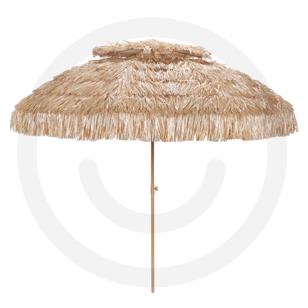 9ft Outdoor Thatched Tiki Umbrella with 8 Ribs Uv Protection Thatched Beach Umbrella for Garden Courtyard Lawn United States