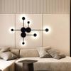 Scandinavian modern LED simple living room aisle wall lamp bedroom bedside lamp Beidou wall decorative lamps and lanterns