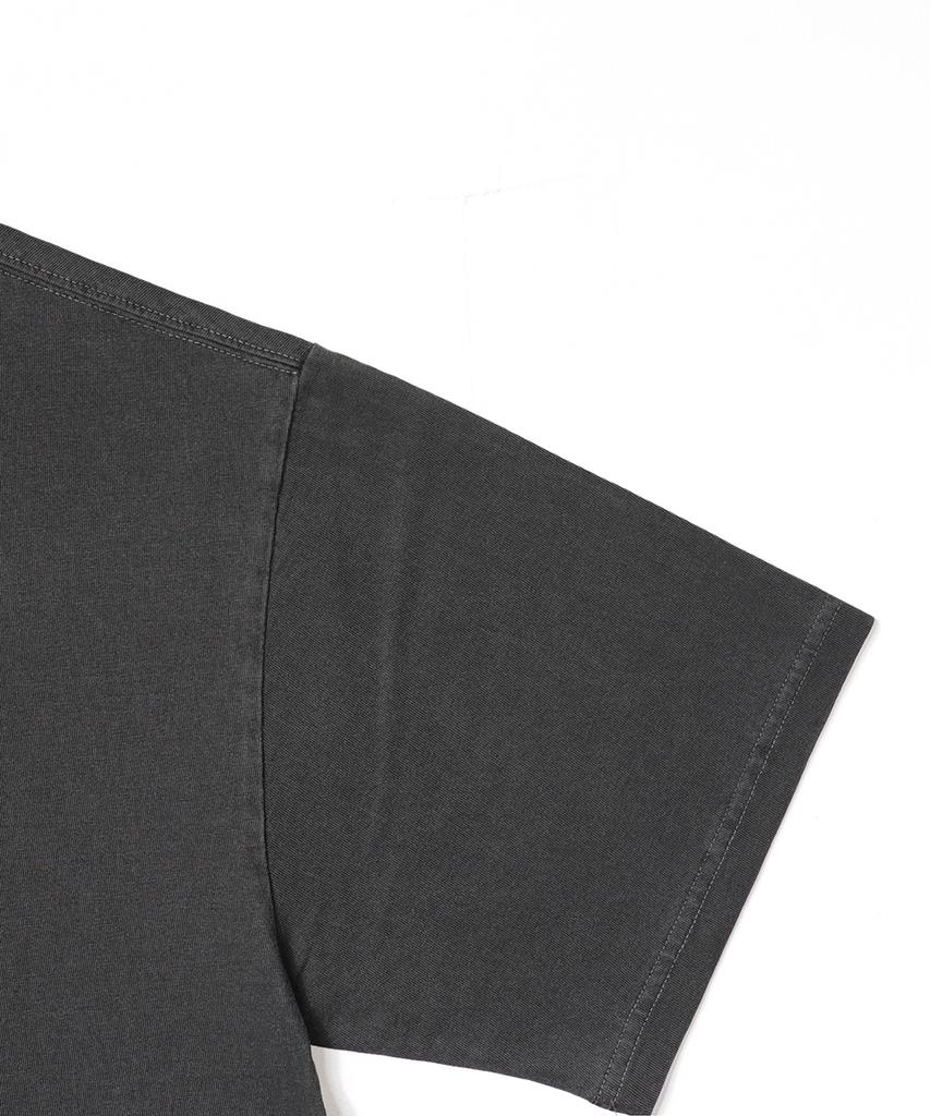 GAKKAI UNIONS One Step Pigment Short Sleeve T-Shirt Charcoal