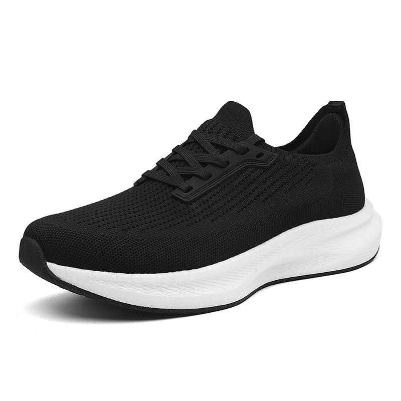 Men's shoes new summer breathable mesh shoes soft sole wear-resistant cushioning casual sports versatile carbon board running shoes