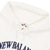 New Balance Sweatshirts Men's Ivory White Hooded Moderate Regular NCF31161-IV