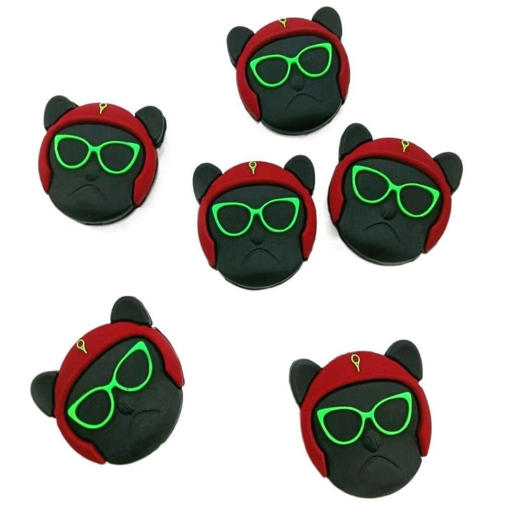 

Throwing Ball Tennis Racket Shock Pad Flame Tennis Racquet Shock Absorber Racquetball