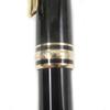 Excellent MONTBLANC Ballpoint pen Meisterstck Classic Twist type Black gold mens Used