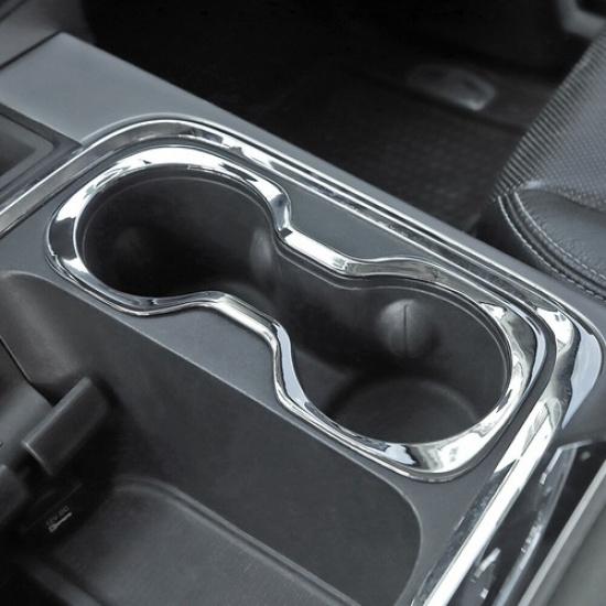 Capac Inel Decorativ Suport Pahare Față Mașină Pentru Dodge Ram 1500 2015-2017 Crom