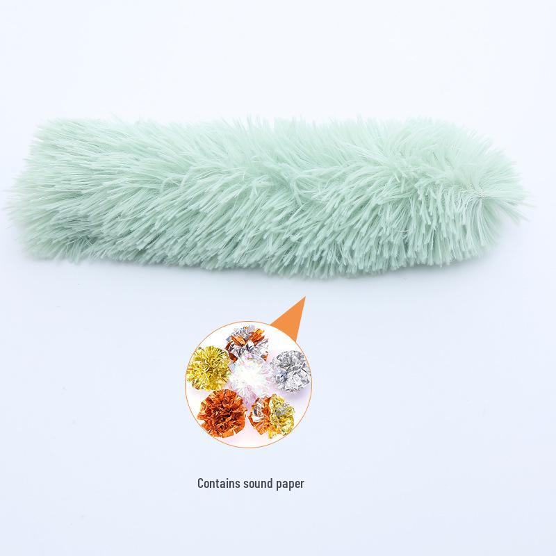 Plush Catnip Crinkle Pillow Cat Toy: Interactive Self-Play for Cats