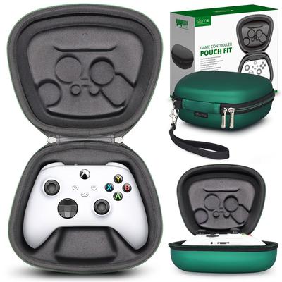 Bolsa de Armazenamento para Controlador sisma para Controlador Sem Fio Xbox Series X/S e Controlador Xbox Core, Estojo Protetor, Bolsa à Prova de Choque (Verde)