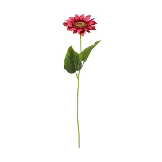Simulated Sunflower Faux Flower with Bendable Stem Artificial Sunflower Branch for Home Office Wedding Parties Centerpiece