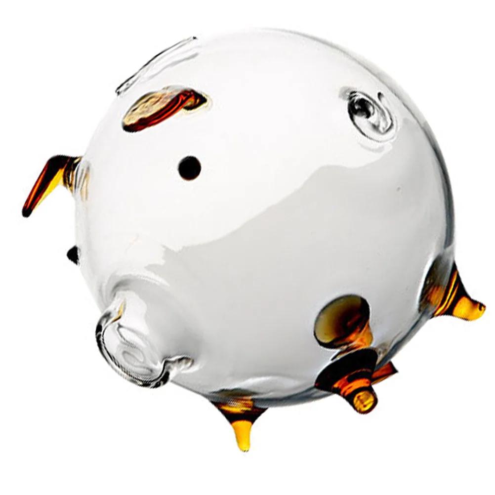 Piggy Bank Glass Piggy Bank Clear Money Pot Decorative Saving Pot Lovely Money Box For Decor Gift Home Kids