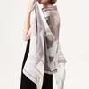 ONSZ logo color block long scarf