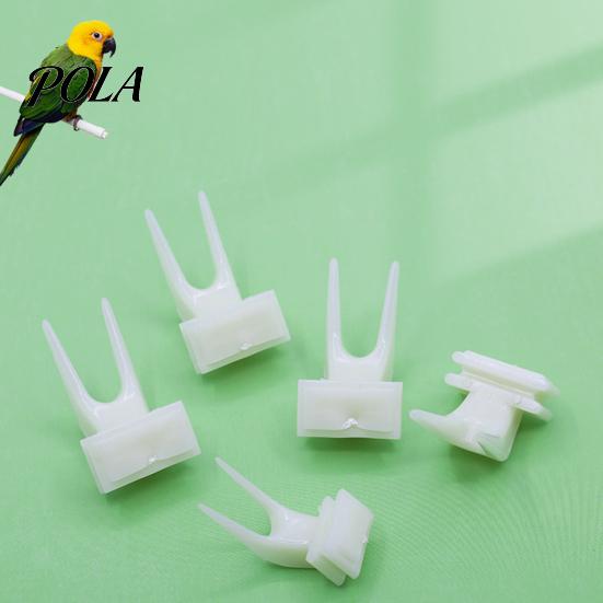 Bird Feeding Fork Food Feeder for Cage, Parrots Cage Holder Fruit Pet Accessory Fork, Vegetable Tool Forks Cockatoos Treats Snack