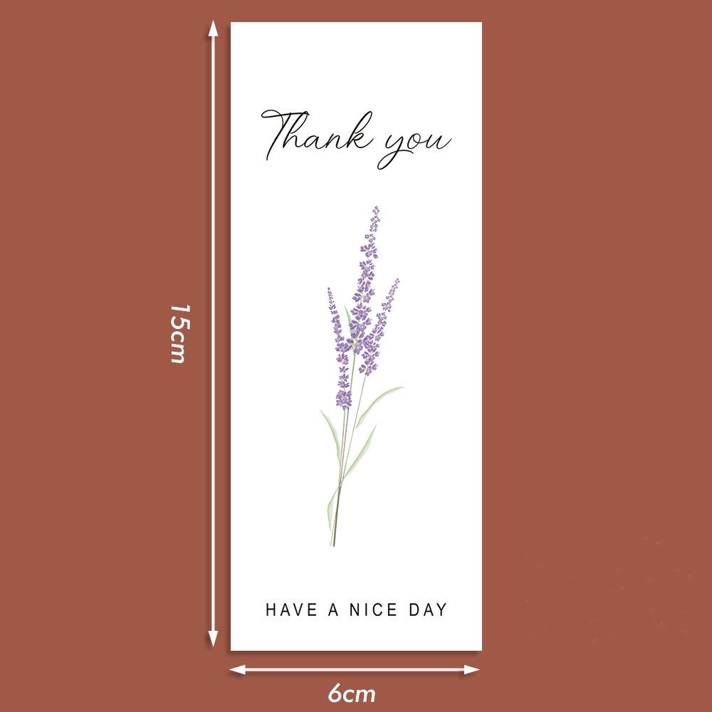 50Pcsroll Thank You Stickers Small Business Commodity Packaging Decoration Sealing Stickers Personalized Package Label