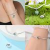 Lucky Four-Leaf Clover Animal Bear Pendant Dwarf Humanoid Original Copper Beads Fit Bracelet Accessory Diy Jewelry Fine Gift
