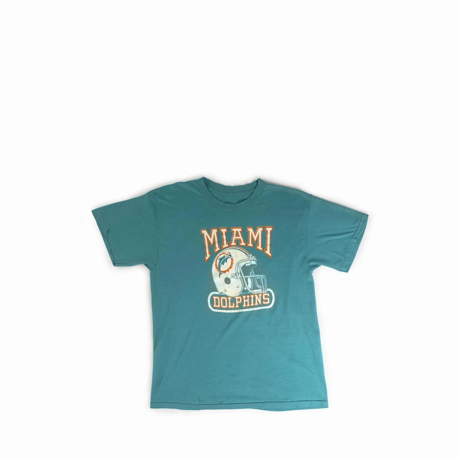 Vintage 1980 s Miami Dolphins NFL Tee Shirt L
