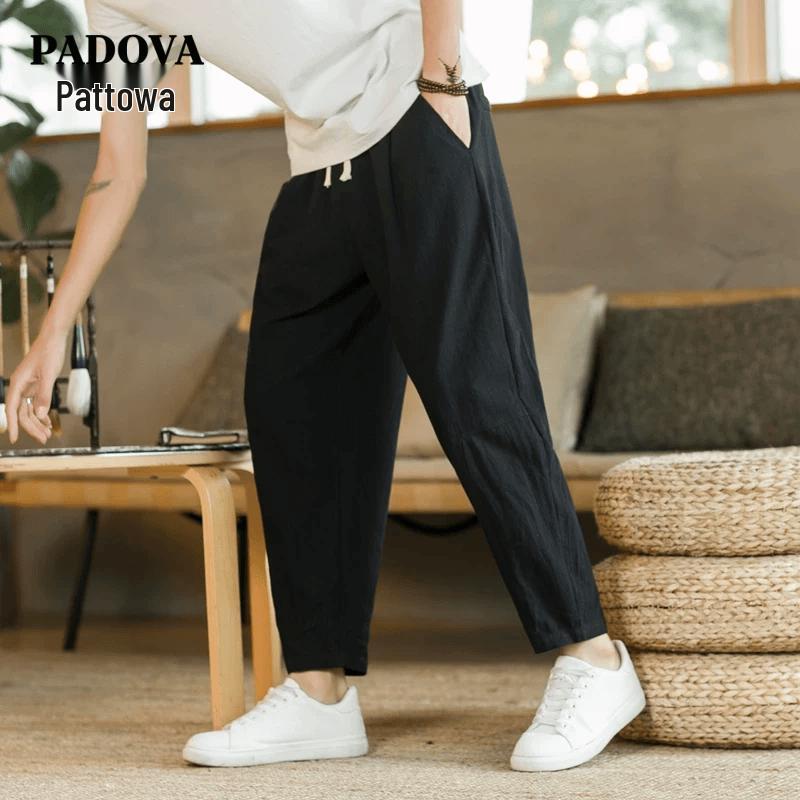 

Patova Men s Chinese Style Loose Casual Pants 4XL