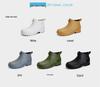 Unisex Chelsea Rain Boots - Short Tube, Fashionable Outdoor Wading Shoes, Low-Top Rubber Galoshes