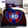 Club Cerro Porteño  Pattern Bedding Quilt Set  Home Decoration  Gift (1 * duvet cover + 2 * pillowcase  without core)