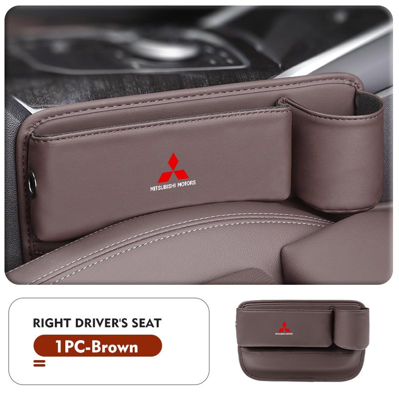 cxdjmy1 For Mitsubishi Car Seat Gap Water Cup Phone Keys Organizer Storage Holder Outlander Pajero Sport Lancer EX ASX L200 Eclipse