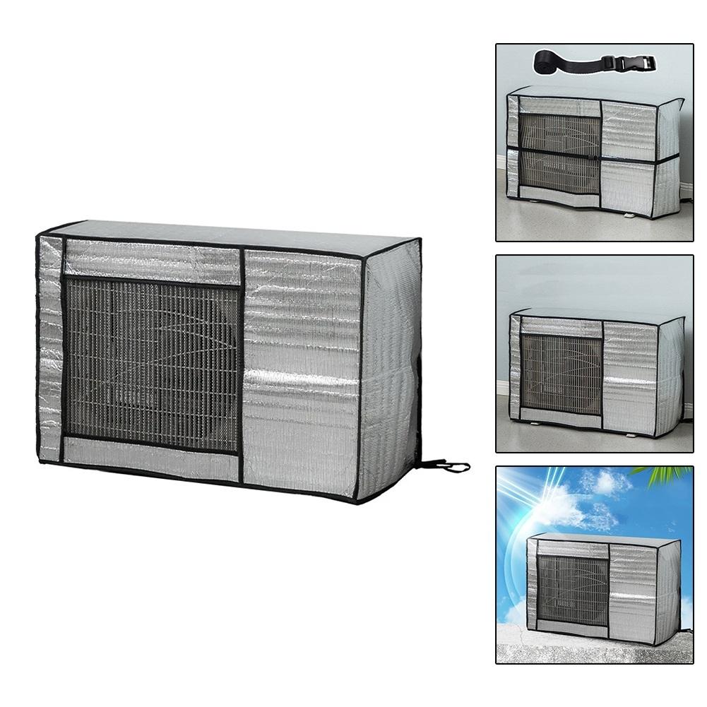 Aluminum Foil Dust Cover for Air Conditioner Protect Against Weather and Aging