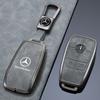 wlfx3 Durable Metal Key Shell For Mercedes Benz LOGO 2022 C S Class W206 W223 S350 C260 C300 S400 S450 S500 – Long-Lasting Key Cover