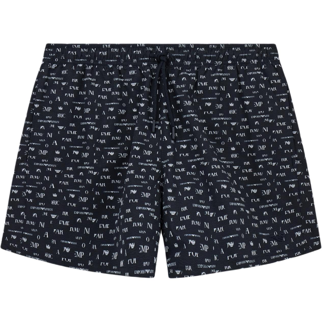 

Emporio Armani Ss26 Lace-Up Waist Short Straight Leg Printed Fashion Swim Trunks Men swimwear EM000583-AF20667-FB196 S