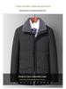 Woodpecker Dad Winter Coat: Fleece-Lined, Thick Cotton Jacket for Middle-aged & Elderly Men