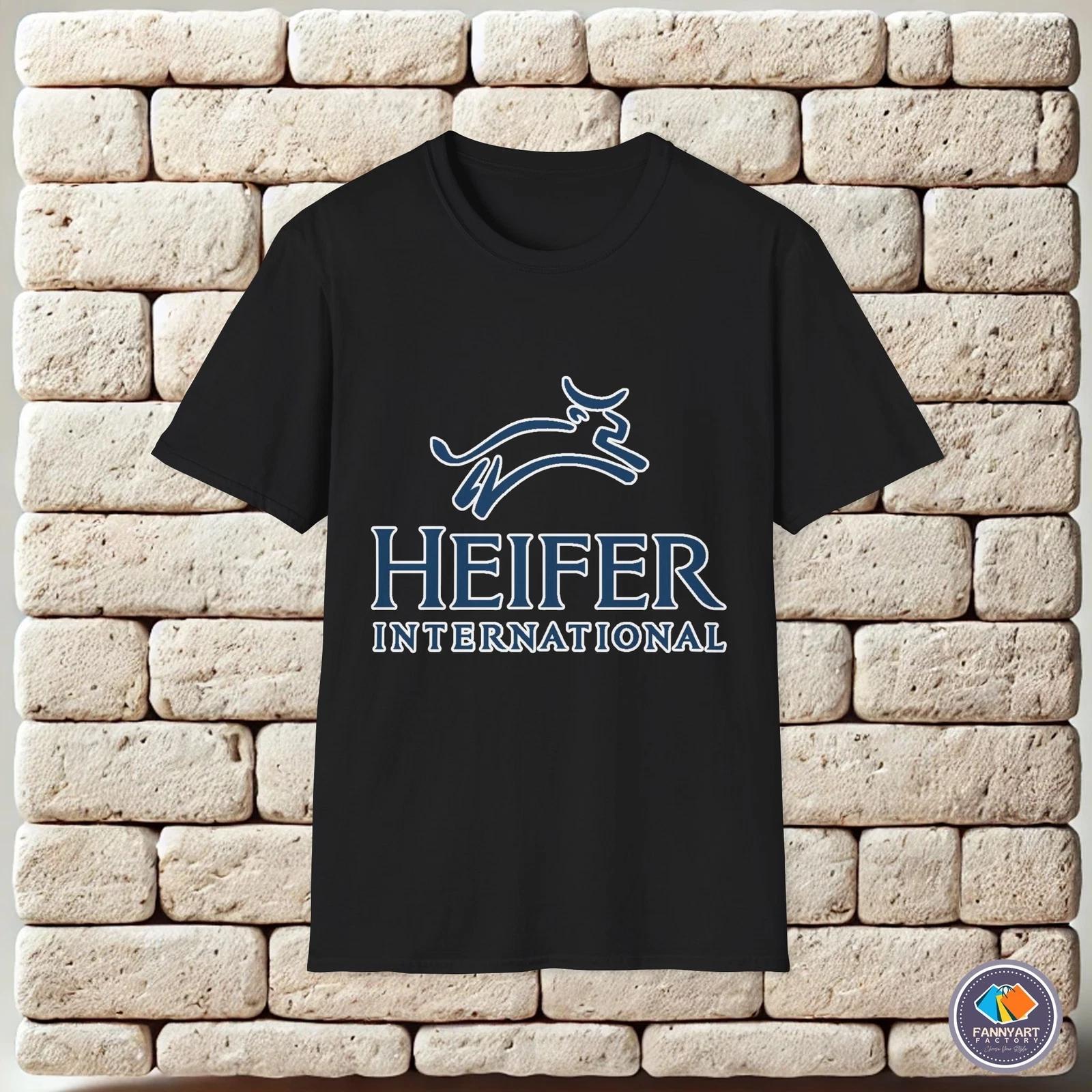 Heifer International Logo Unisex T-Shirt 4XL