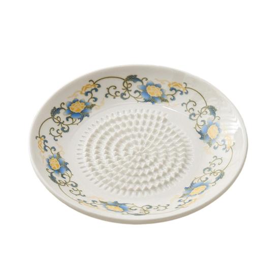 Ceramic Garlic Grinder Multi-Functional Grating Plate Manual Garlic Ginger Zester