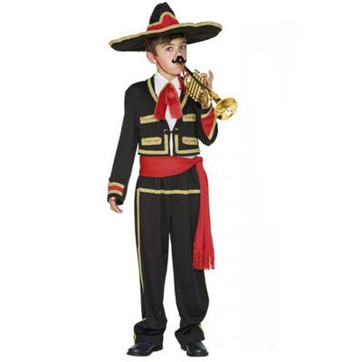 Traditional Mexican Boys Costume Kids Mexican Mariachi Sets