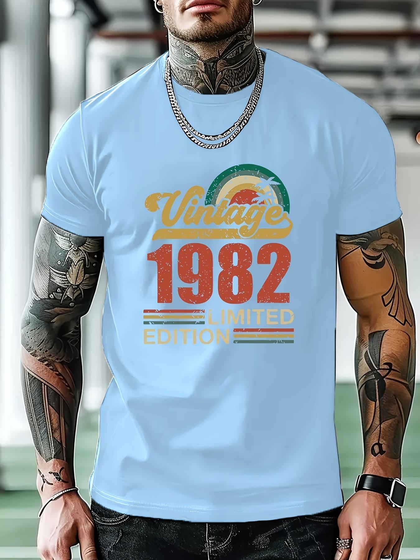 Vintage Tshirt Vintage 1982 Limited Edition Graphic Tshir... L