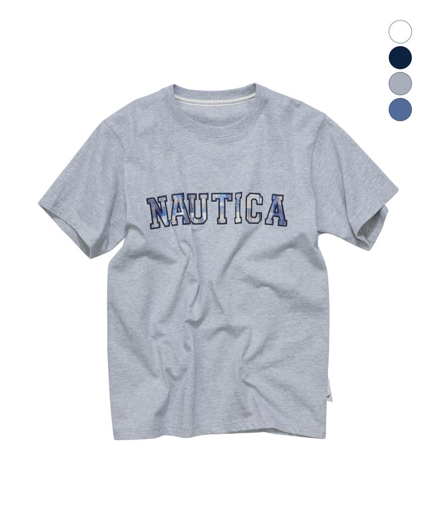 NAUTICA Patch Lettering T-Shirt (4 Colors) Nts5536